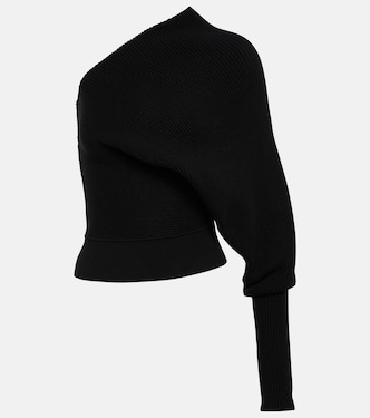 Longline cashmere and wool-blend top | Rick Owens