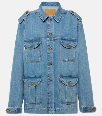 Veste oversize Sahariana en jean | Blazé Milano
