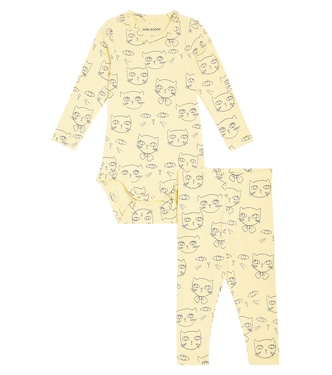 Baby Cathlethes playsuit and pants set | Mini Rodini