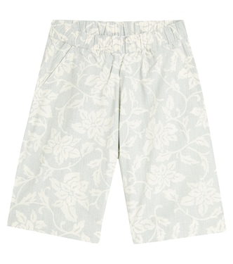 Conway printed cotton shorts | Bonpoint