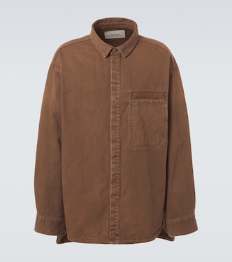 Herculean denim overshirt | Entire Studios