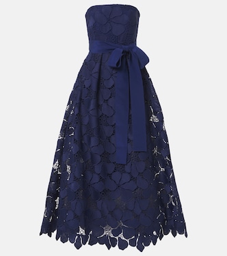 Lace bustier gown | Elie Saab