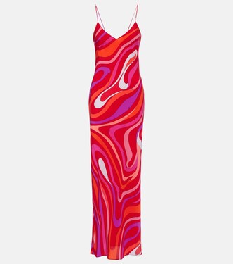 Marmo silk slip dress | Pucci