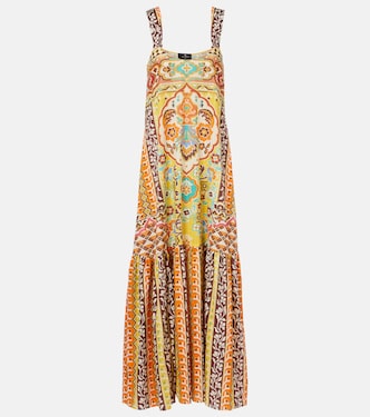 Printed cotton maxi dress | Etro