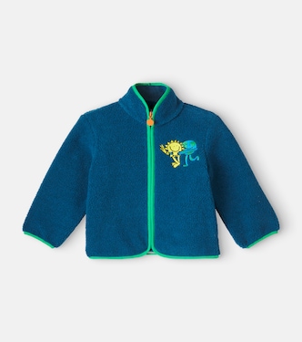Embroidered fleece jacket | Stella McCartney Kids