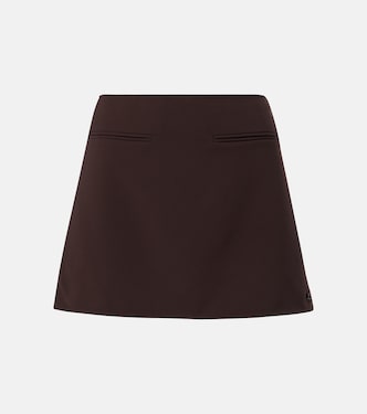Twill miniskirt | Courrèges