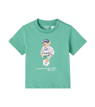 Baby T-Shirt Polo Bear aus Baumwoll-Jersey | Polo Ralph Lauren Kids