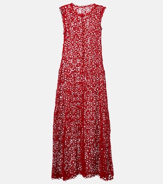 Robe longue en coton mélangé | Norma Kamali