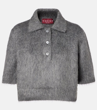 Mohair-blend polo sweater | Gucci