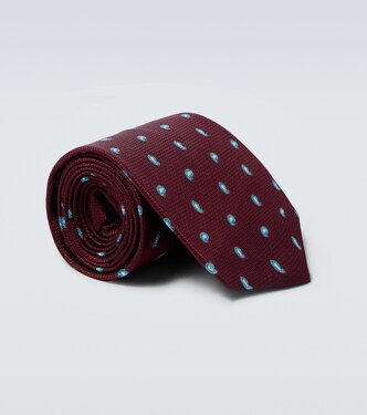 Paisley silk tie | Junya Watanabe