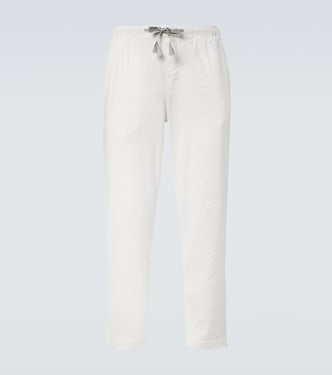 Gerade Hose Sonoran aus einem Leinengemisch | Orlebar Brown