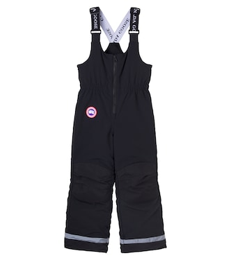 Down-paneled logo ski salopettes | Canada Goose Kids
