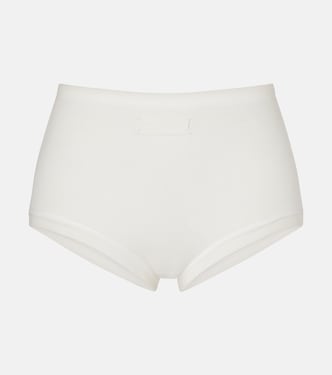 Tyra cotton-blend briefs | Calvin Klein Collection