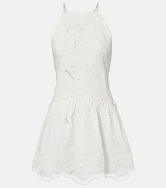 Embroidered cotton minidress | Farm Rio