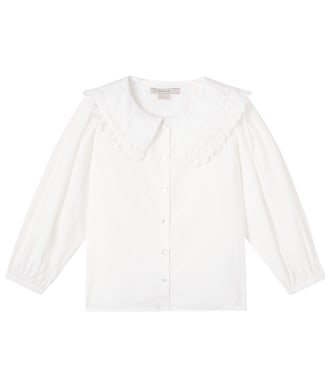 Coeur ruffled cotton shirt | Konges Sløjd