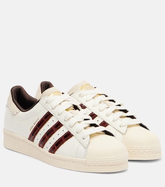 x Wales Bonner zapatillas Superstar de piel grabada | Adidas