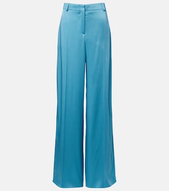Satin wide-leg pants | Stella McCartney