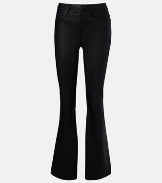 Sophie leather bootcut pants | AG Jeans