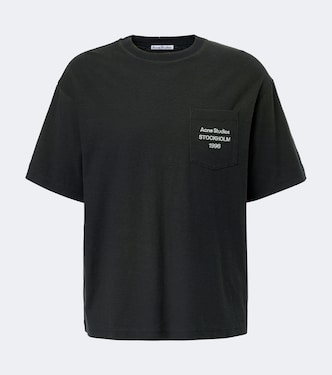 T-shirt en coton et chanvre | Acne Studios
