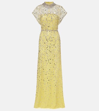 Crystal Drop beaded gown | Jenny Packham