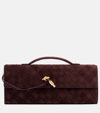 Clutch Andiamo in suede | Bottega Veneta