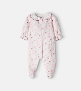 Baby printed cotton-blend onesie | Patachou