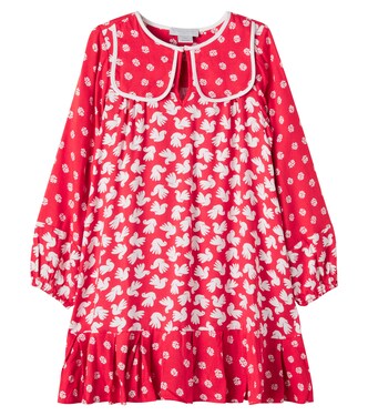 Printed ruffled dress | Stella McCartney Kids