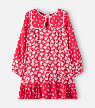 Vestido estampado con volantes | Stella McCartney Kids