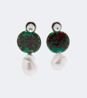 Embellished drop earrings | Dries Van Noten