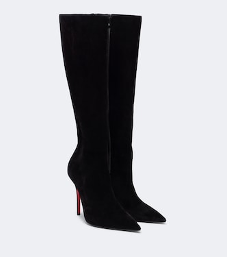 Stiefel Miss Z aus Veloursleder | Christian Louboutin