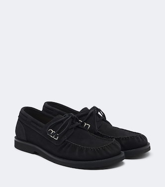 Suede boat shoes | JW Anderson