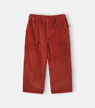 Salem cotton corduroy wide-leg pants  | Cozmo