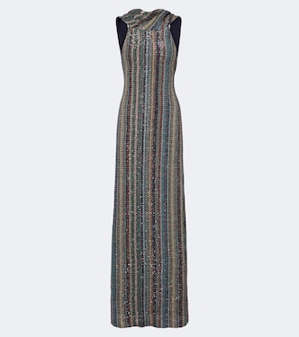 Maxikleid aus Lamé mit Pailletten | Missoni
