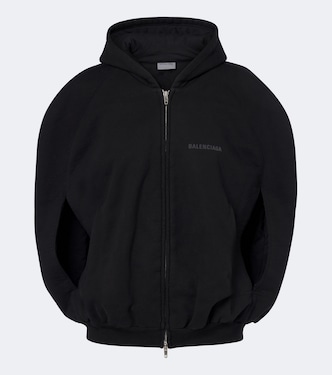 Cotton zip-up hoodie | Balenciaga
