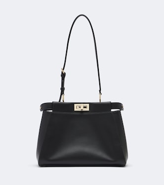 Peekaboo® Small leather tote bag | Fendi