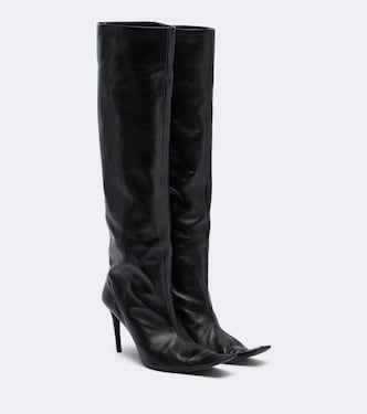 Marlene leather knee-high boots | Khaite
