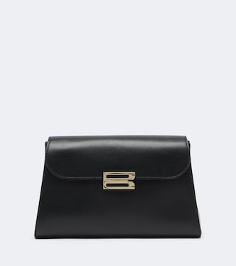 Dorian Trapeze leather shoulder bag | Victoria Beckham
