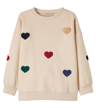 Lou terry-trimmed cotton-blend sweatshirt | Konges Sløjd