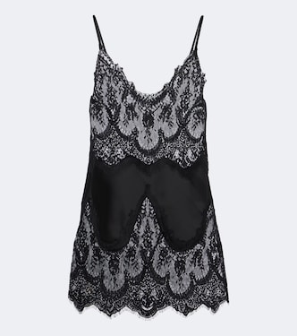 Top Bias con pizzo | Norma Kamali