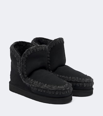 18 shearling-lined suede ankle boots | Mou