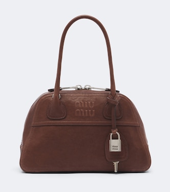 Schultertasche Vivant aus Leder | Miu Miu