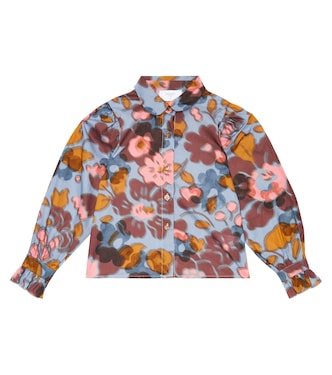 Floral-printed cotton shirt | Paade Mode