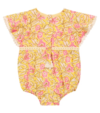 Baby Mayalia floral cotton romper | Louise Misha
