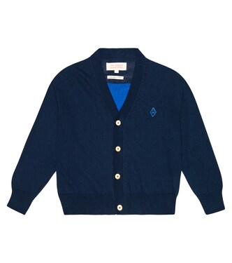 Cardigan Raccoon en coton à logo | The Animals Observatory