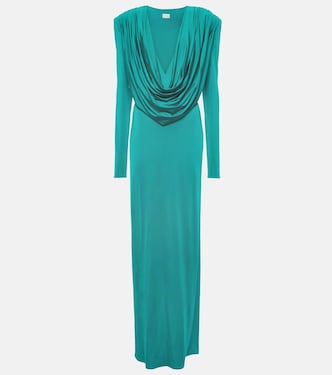 Draped jersey maxi dress | Magda Butrym