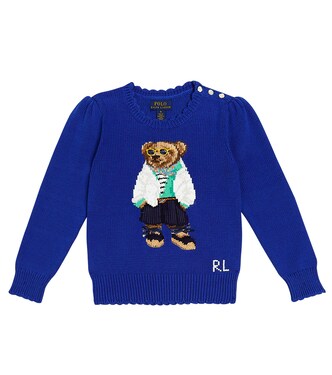 Polo Bear cotton sweater | Polo Ralph Lauren Kids