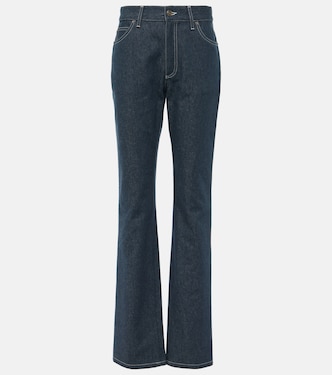 Nedar high-rise straight jeans | Loro Piana