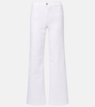 High-Rise Wide-Leg Jeans Le Slim Palazzo | Frame