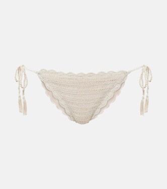 Culotte de bikini Classic en crochet de coton | Anna Kosturova