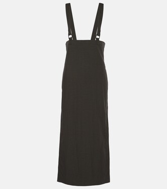 Cotton-blend midi skirt | Lemaire